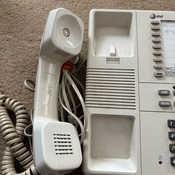 AT&T Model 622 Two Line Business Phone *Works* - Picture 6 of 11